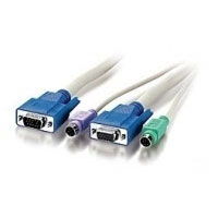 Levelone ACC-2010 10m Cable PS/2 KVM-0410/0810/1610 Levelone ACC-2010 10m Cable PS/2 KVM-0410/0810/1610